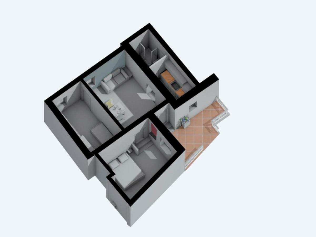 Otello Apartment Генуя Экстерьер фото